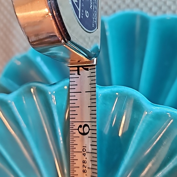 California Pottery Made in USA Snack Tidbit 2 Tier Tray No 60L Flawed - Picture 8 of 8